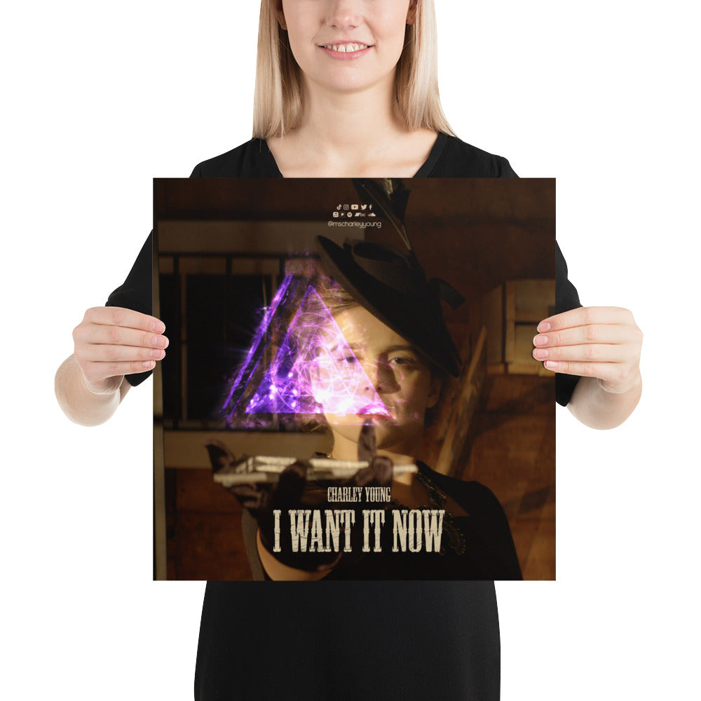 I Want It Now Poster