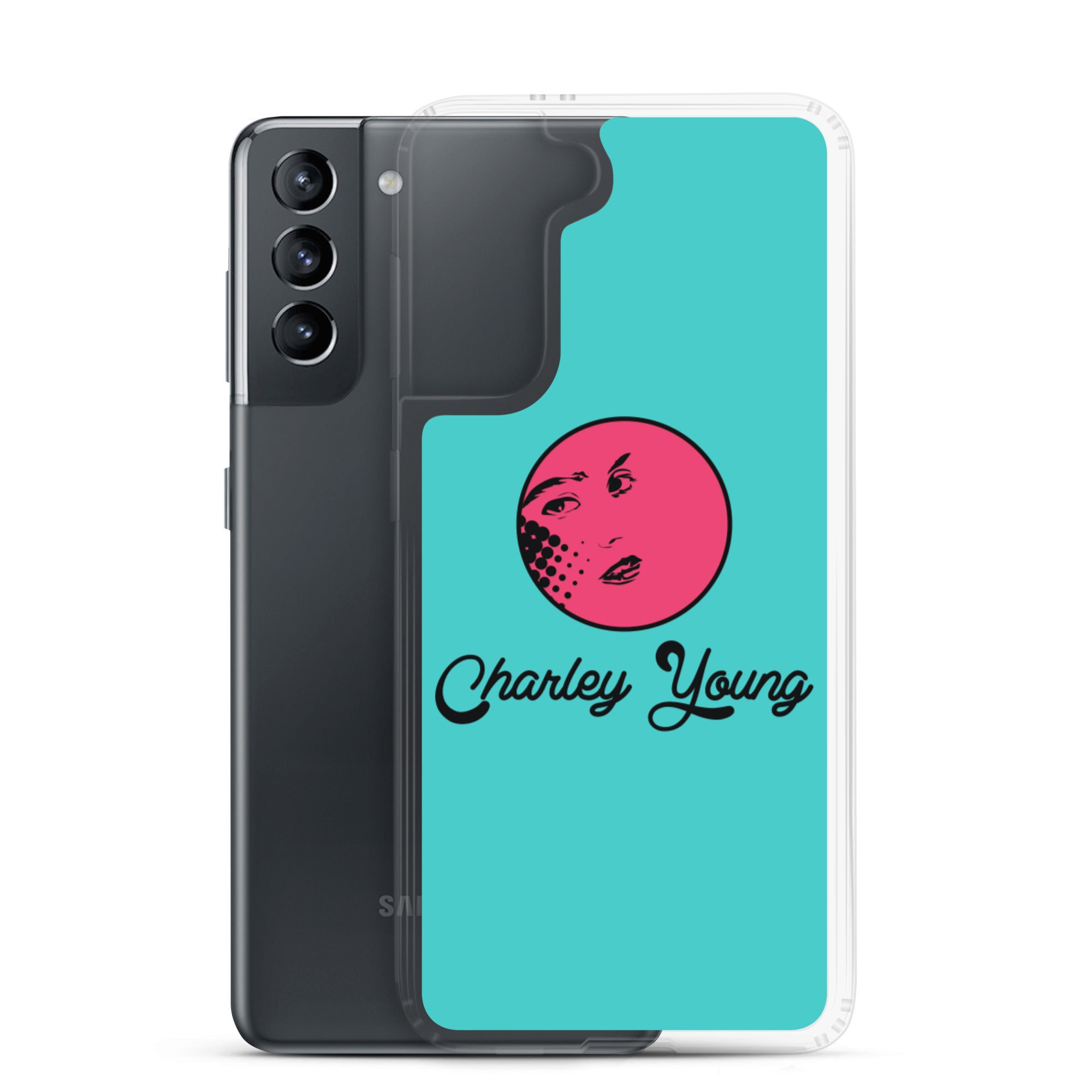 Charley Young Neon Logo Samsung Case