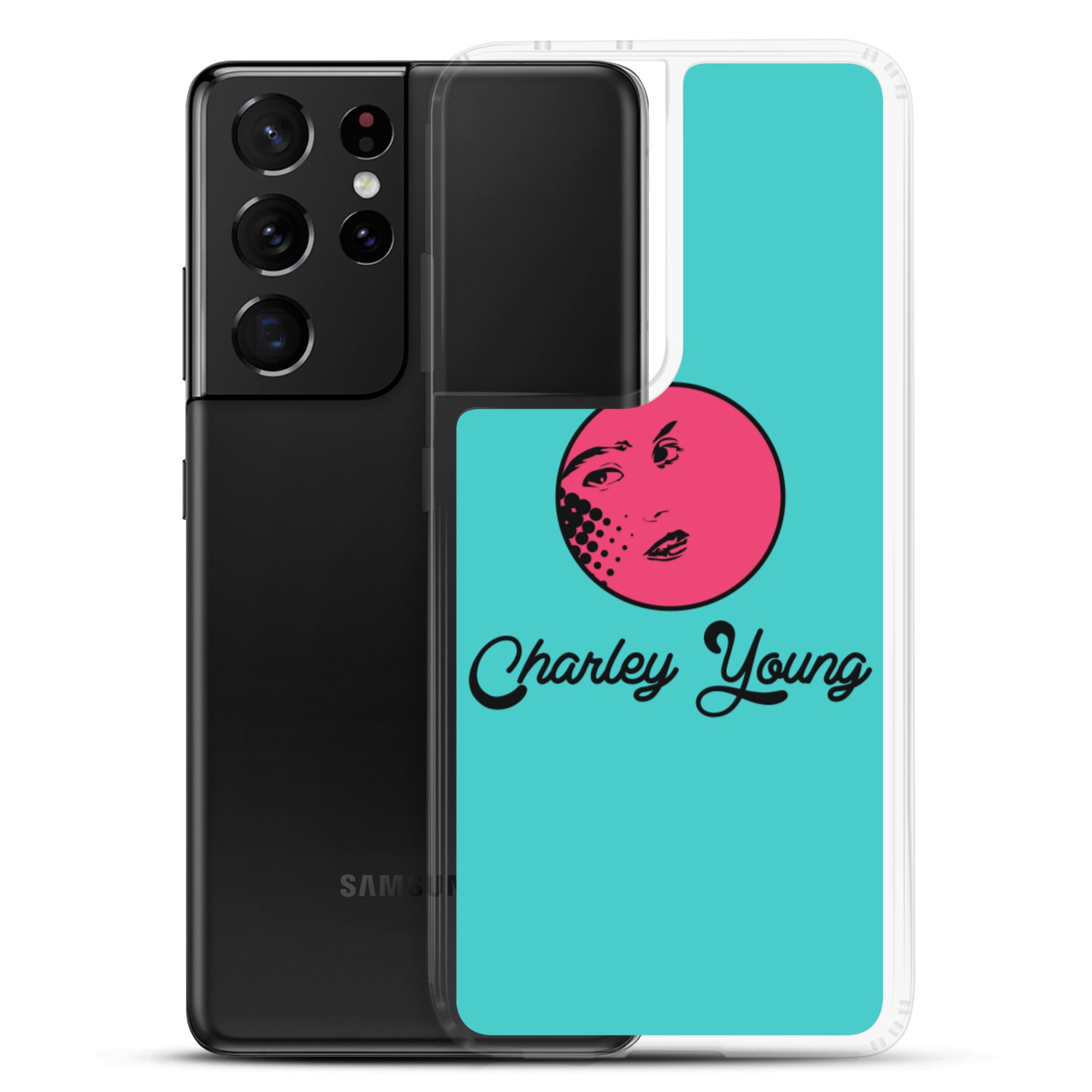 Charley Young Neon Logo Samsung Case